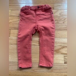 Zara Kids Red Jeans 12–18M – Like New! ❤️